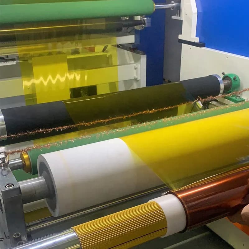 เทปปิดบังโพลีไมด์สีอำพัน