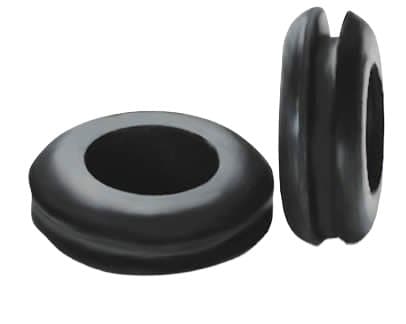Ilhós de borracha para entrada de cabos