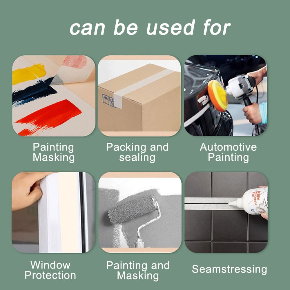 Lapos krepp jármű felújító szalag