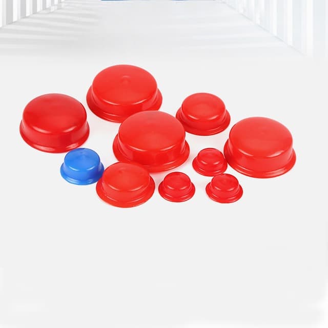 Lágy vinil rányomásos vég sapkák