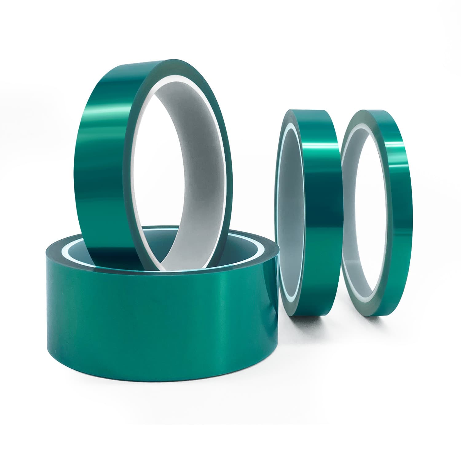 Green PET High Temperature Masking Tape