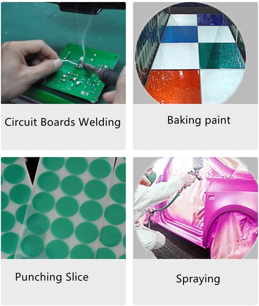 Green PET High Temperature Masking Tape