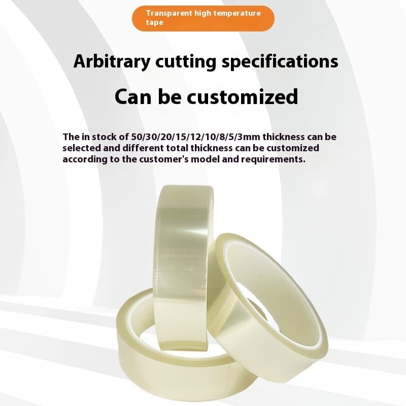 Transparent PET High Temperature Masking Tape