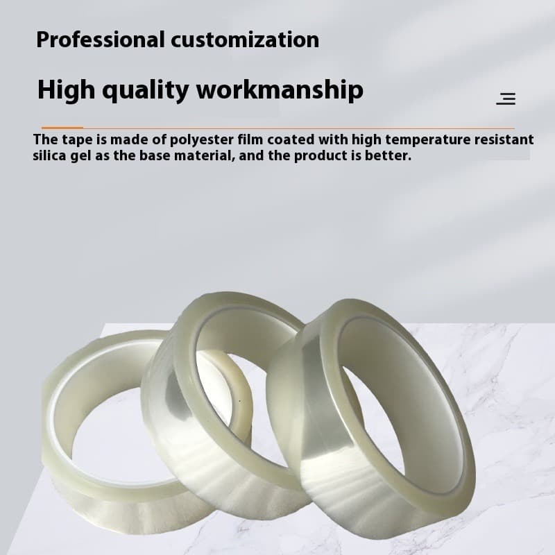 Transparent PET High Temperature Masking Tape